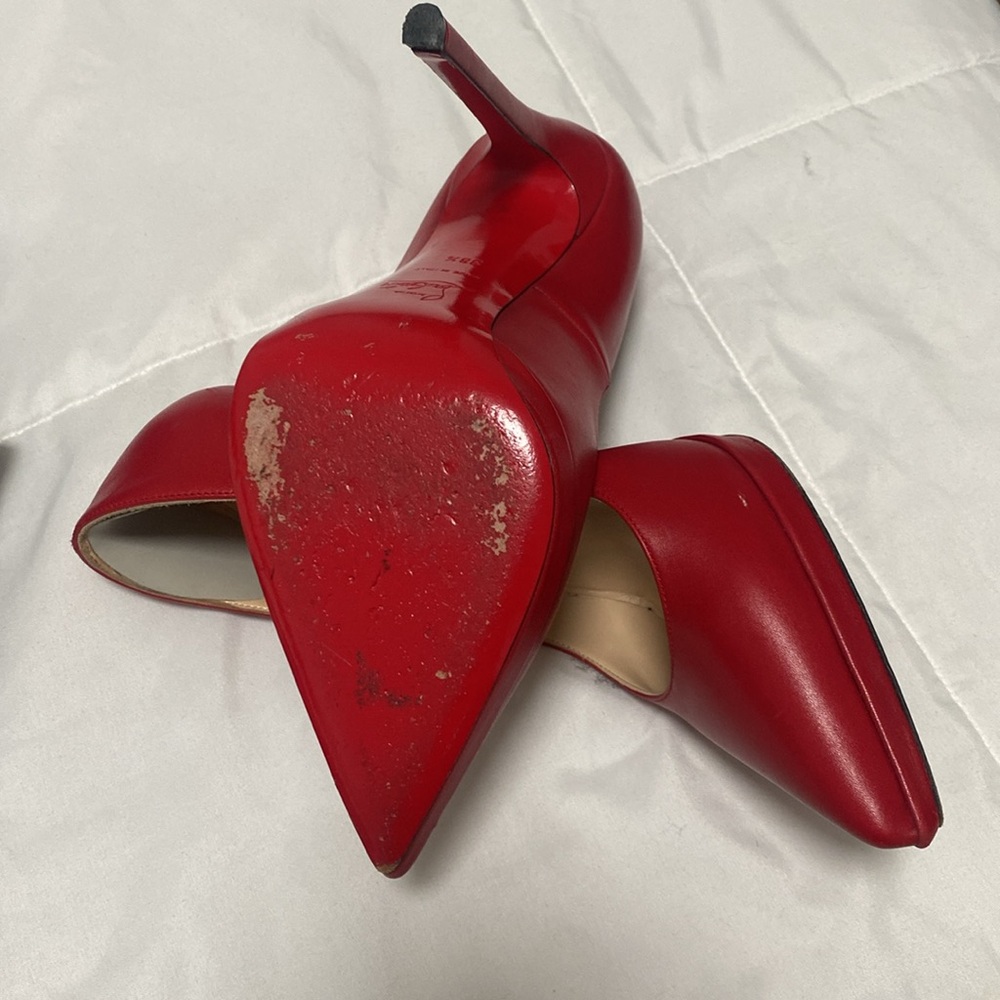 Christian Louboutin Red Heels - Picture 3 of 4